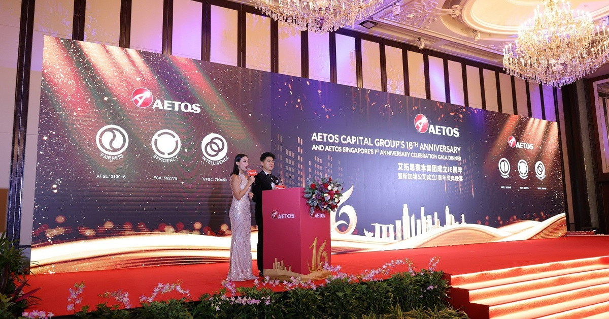 Lễ Kỷ niệm 16 năm thành lập Tập đoàn AETOS Capital tổ chức tại Singapore