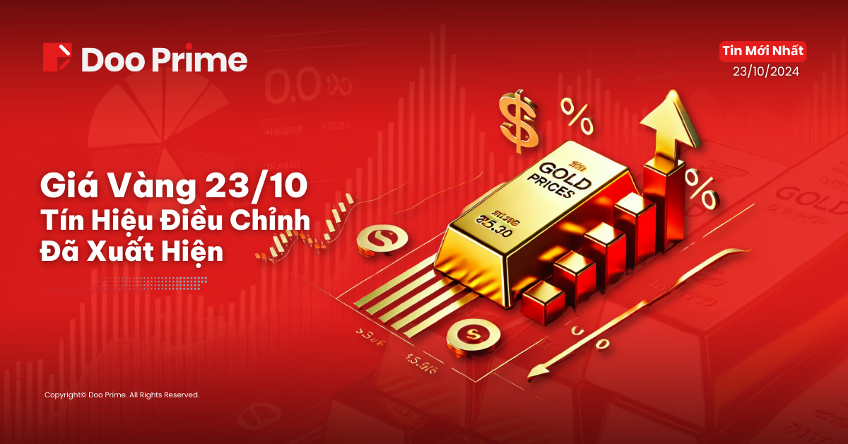 Giá Vàng Hôm Nay (23-10): Tín Hiệu Điều Chỉnh Nhẹ Đã Xuất Hiện