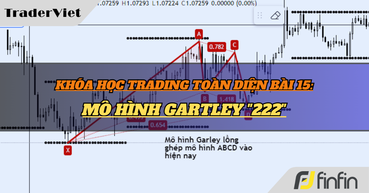 Khóa học Trading toàn diện Bài 15: Mô hình Gartley "222" (Phần 2)