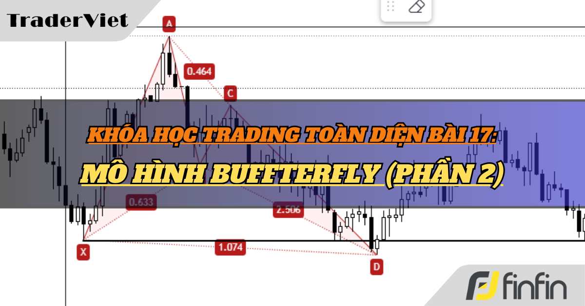 Khóa học Trading toàn diện Bài 17: Mô hình Butterfly (phần 2)
