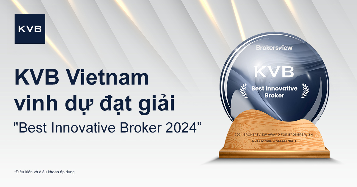 KVB Vietnam: Vinh dự đạt giải "Best Innovative Broker" tại sự kiện BrokersView 2024