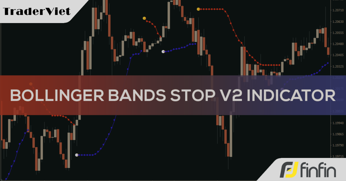 Bollinger Bands Stop - Phiên bản nâng cấp từ Bollinger Bands cung cấp chính xác điểm mua/bán trên biểu đồ