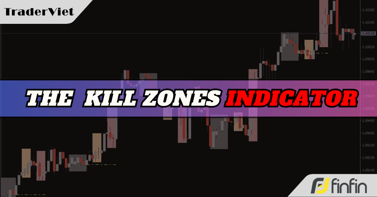 The Kill Zones Indicator - Chỉ báo xác định chính xác vùng hủy diệt cho SMC trader tìm kiếm thiết lập vào lệnh