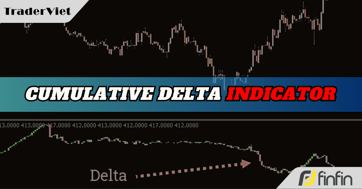 Cumulative Delta - Chỉ báo xác định rõ sức mua/sức bán trên thị trường