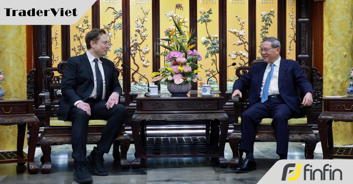 Tin nóng tài chính đầu ngày 29/04 - Elon Musk gây bất ngờ khi đến thăm Trung Quốc nhằm tăng doanh thu cho Tesla