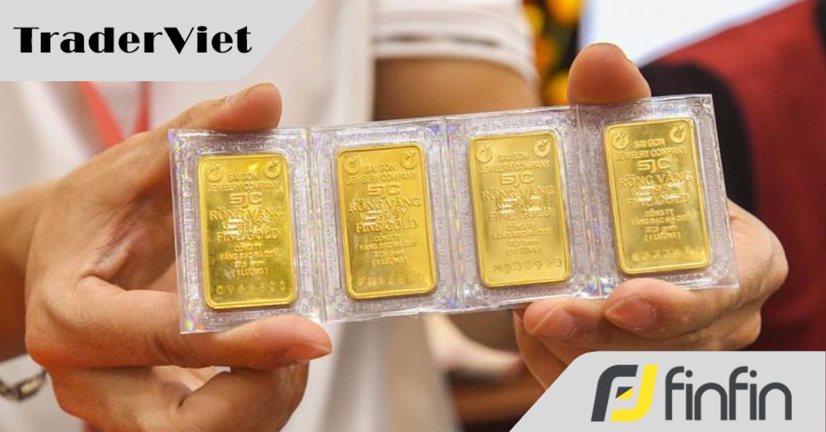 Giá vàng miếng SJC và vàng nhẫn Việt Nam bất ngờ ngược dòng giá vàng thế giới