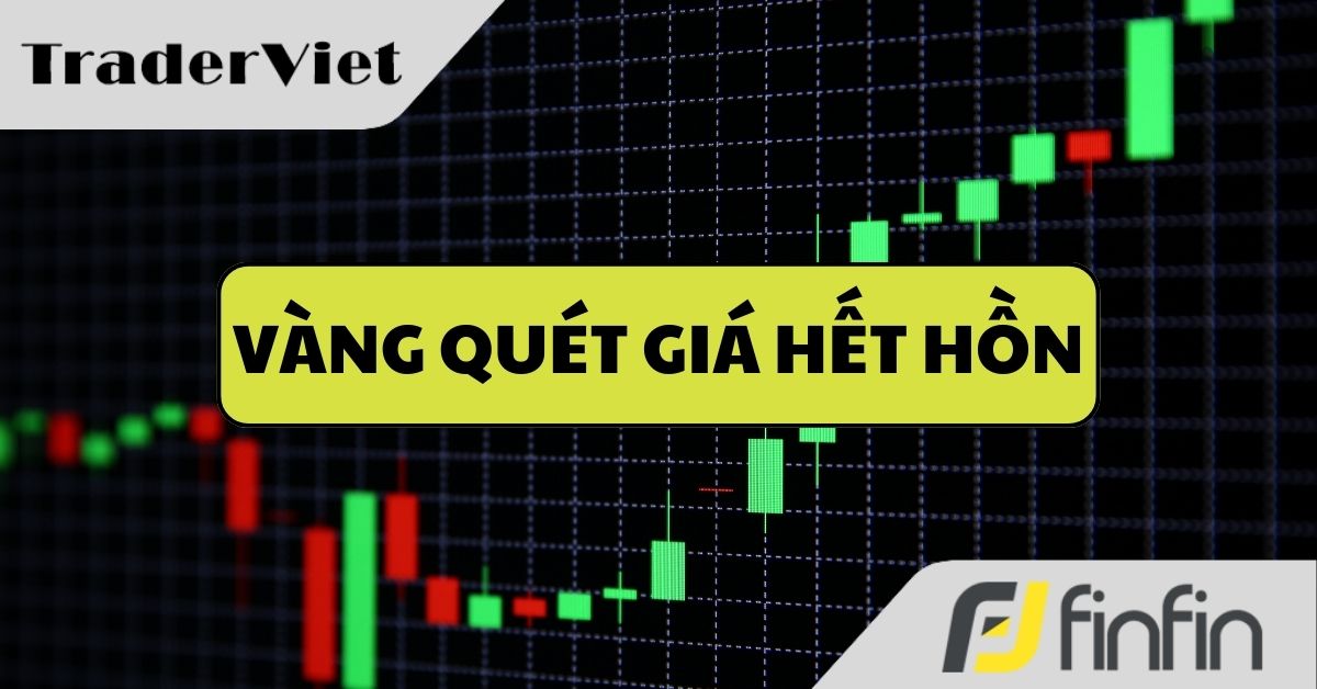 Vàng "quét giá hết hồn" về gần mốc 2.000 USD trên một sàn giao dịch