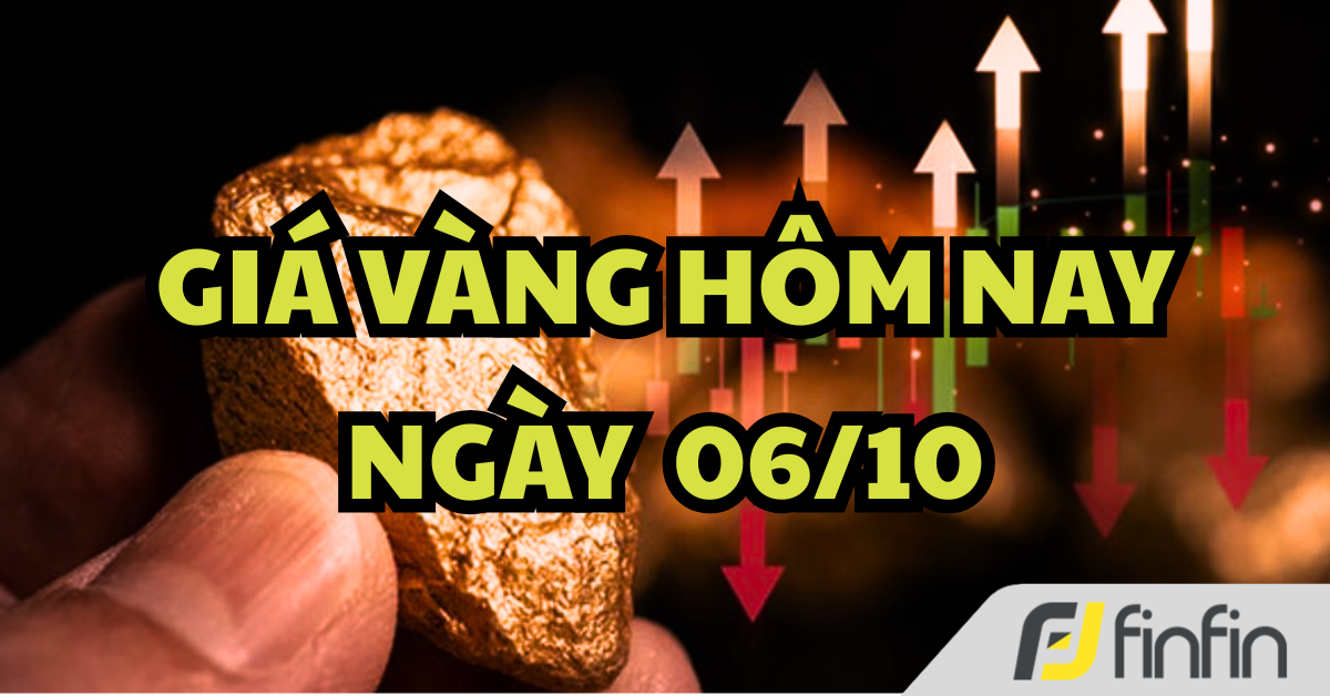 Giá vàng hôm nay ngày 06/10: Dự báo sẽ đạt 3.900 USD/ounce