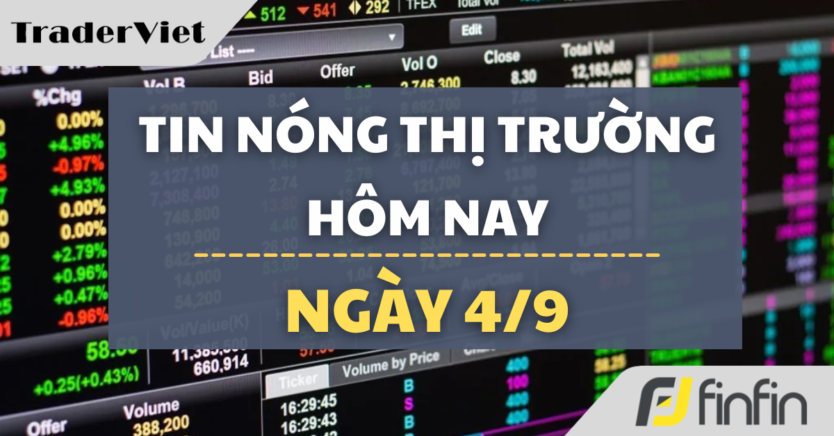 Tin nóng thị trường tài chính hôm nay 4/9: JPY tăng vọt khi thị trường đặt cược BoJ tăng lãi suất