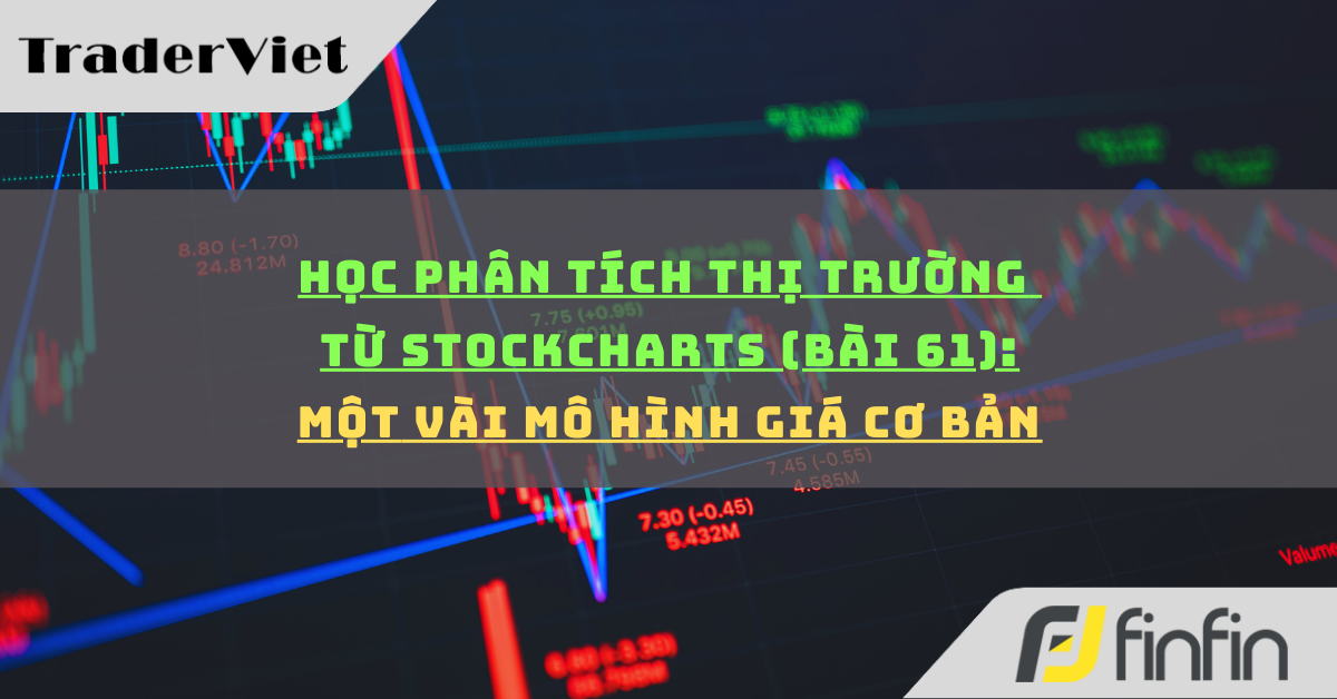 Học phân tích thị trường từ Stockcharts (Bài 61): Một vài mô hình giá cơ bản