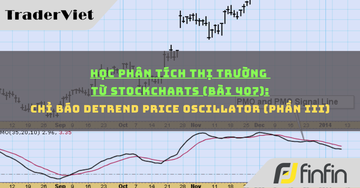 Học phân tích thị trường từ Stockcharts (Bài 407): Chỉ báo Detrend Price Oscillator (phần iii)