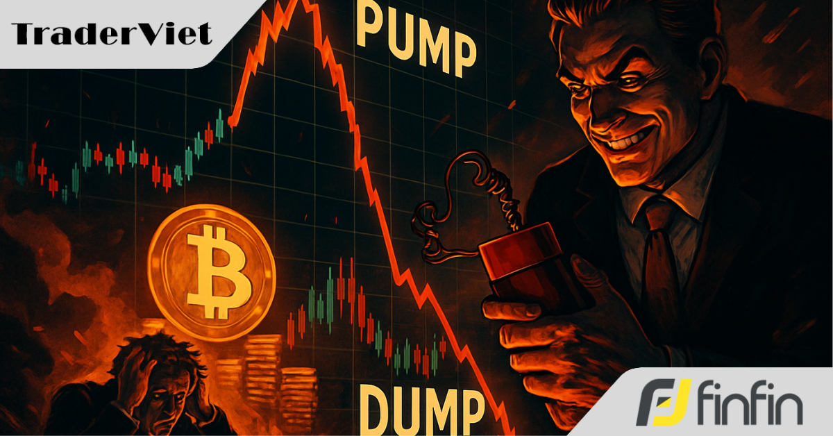 "Bơm – xả" trong bóng tối: Bên trong kịch bản tinh vi thao túng tiền số