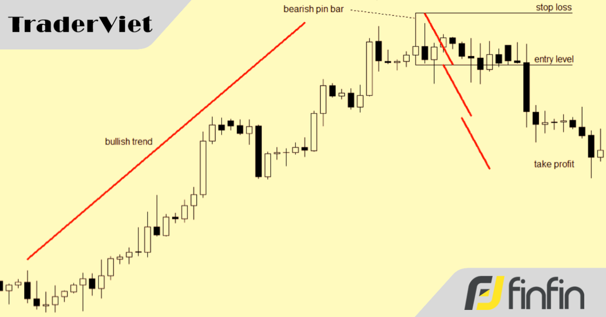 Chiến lược Giao Dịch Theo Pin Bar có tỷ lệ RR 2:1