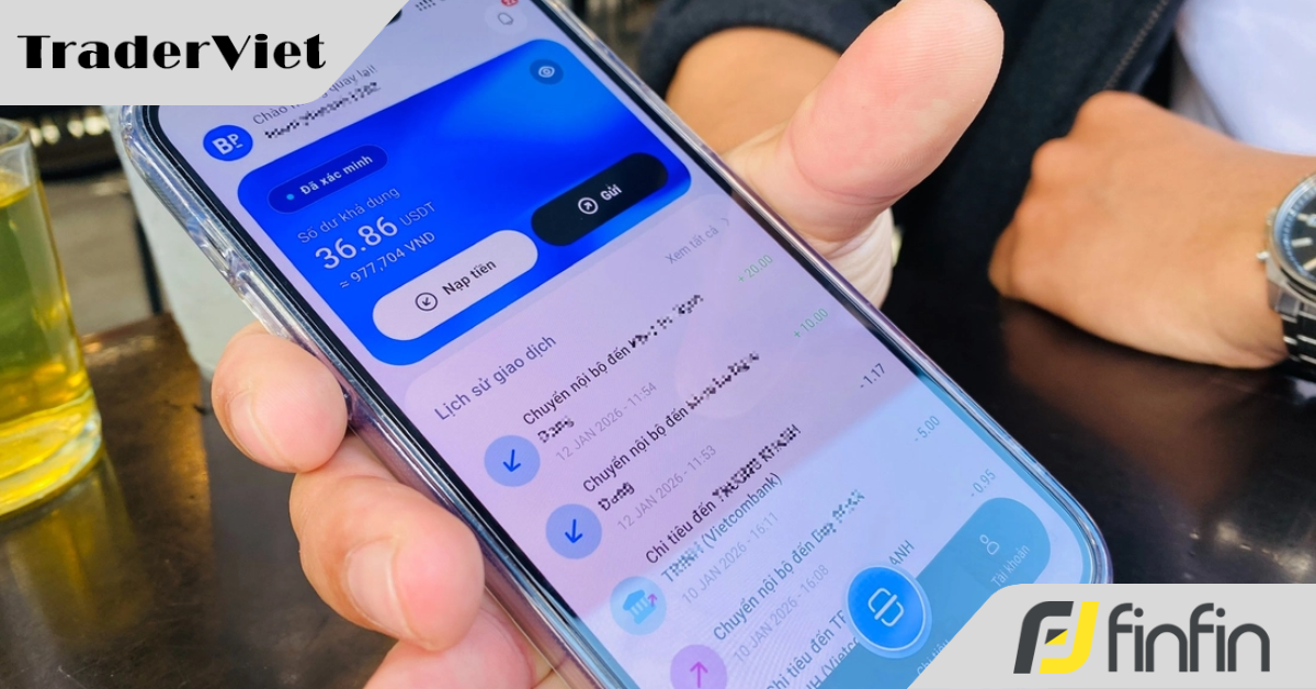 Cận cảnh chuyển tài sản mã hóa USDT sang VND trong khu vực sandbox