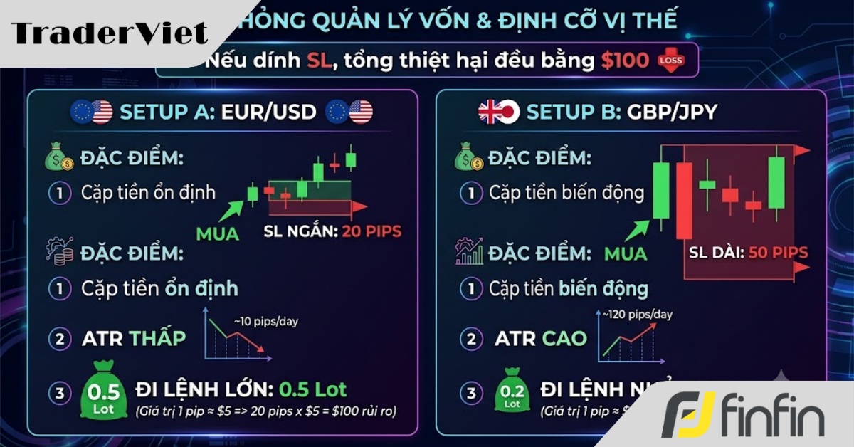 Ngừng "đánh đồng" khối lượng vào lệnh: Tuyệt chiêu đi lệnh an toàn tuyệt đối bằng chỉ báo ATR
