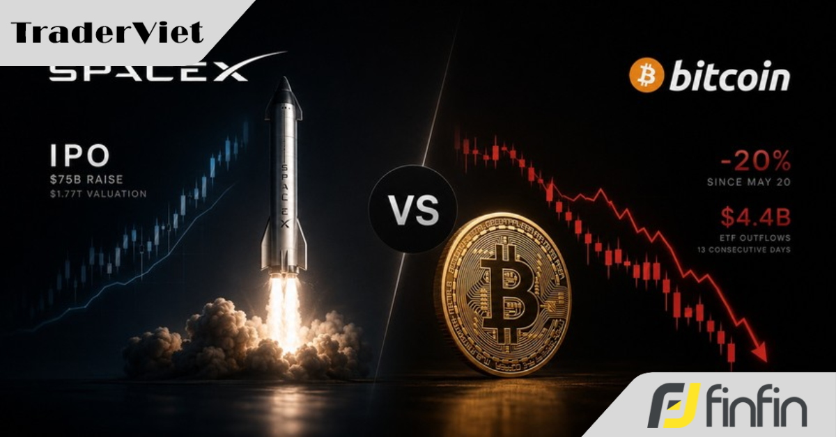 IPO của SpaceX tác động như thế nào đến đồng Bitcoin?