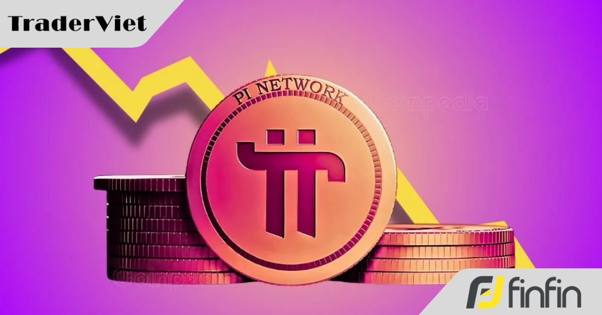 Giá tiền ảo Pi lần đầu xuống dưới 0,1 USD