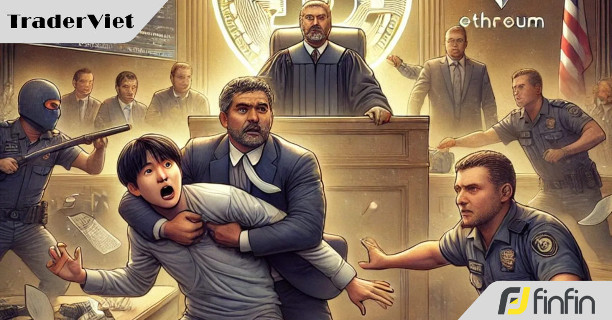 Một CEO tiền điện tử bất ngờ bị đâm ngay tại phiên tòa