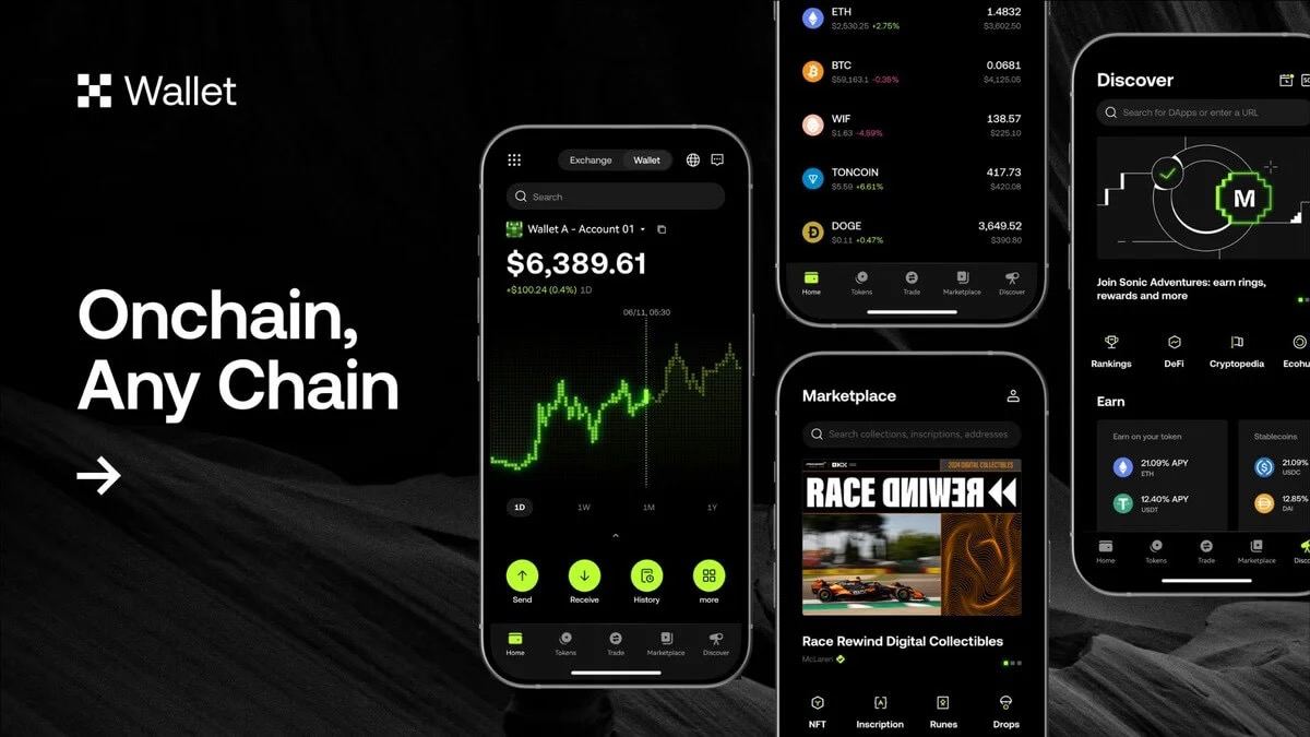 Tái định hình Ví Web3 OKX: Đơn giản hóa quyền truy cập vào hàng triệu token, vật phẩm sưu tầm và hơn 100 blockchain