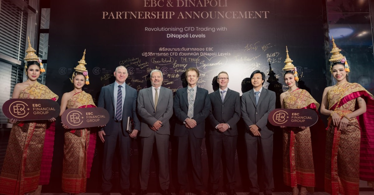 Hợp tác chiến lược với Chỉ báo hàng đầu DiNapoli: EBC Financial Group nâng cao giáo dục giao dịch toàn cầu