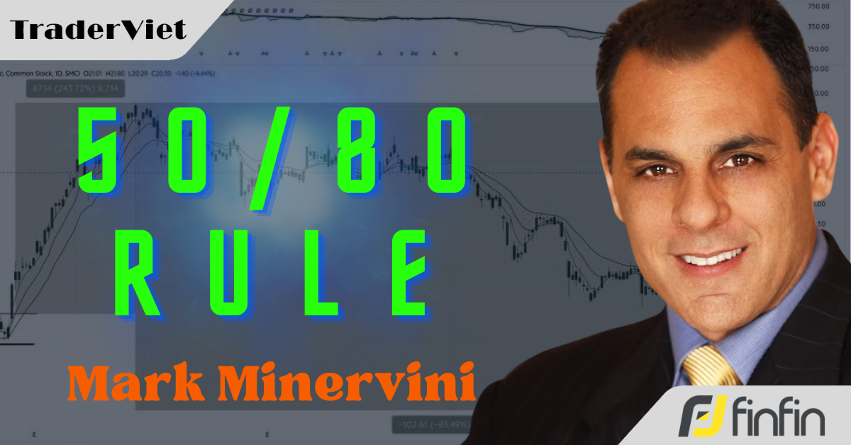 Quy tắc 50/80 của Mark Minervini - Cách thức đơn giản giúp bạn tự tin đóng lệnh lỗ và bảo toàn lợi nhuận từ lệnh thắng