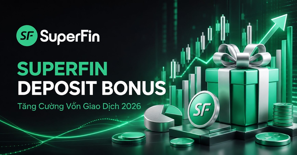 Chương Trình Deposit Bonus Hấp Dẫn Tại Superfin Global: Cơ Hội Tăng Cường Vốn Cho Nhà Đầu Tư 2026