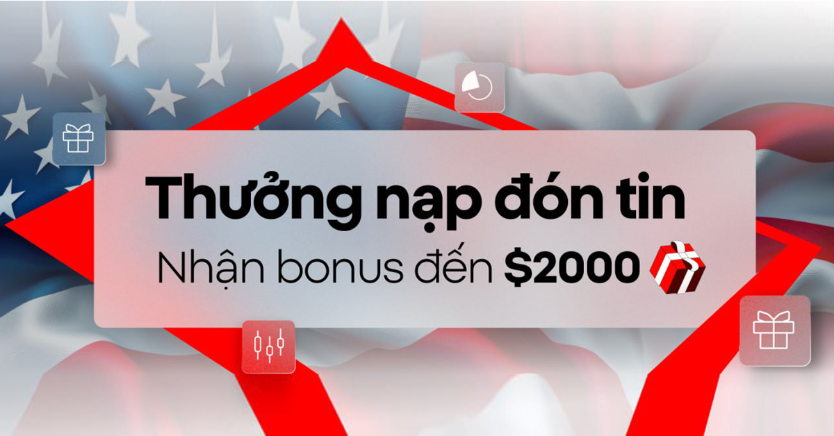 XTB ưu đãi nạp tiền lên đến $2000 - Đừng bỏ lỡ