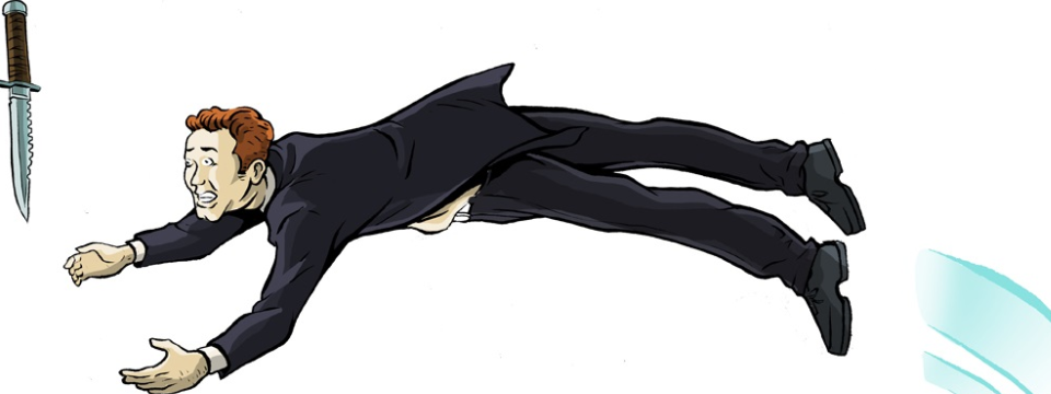 [Case Study] Bắt nhầm con dao pinbar đang rơi