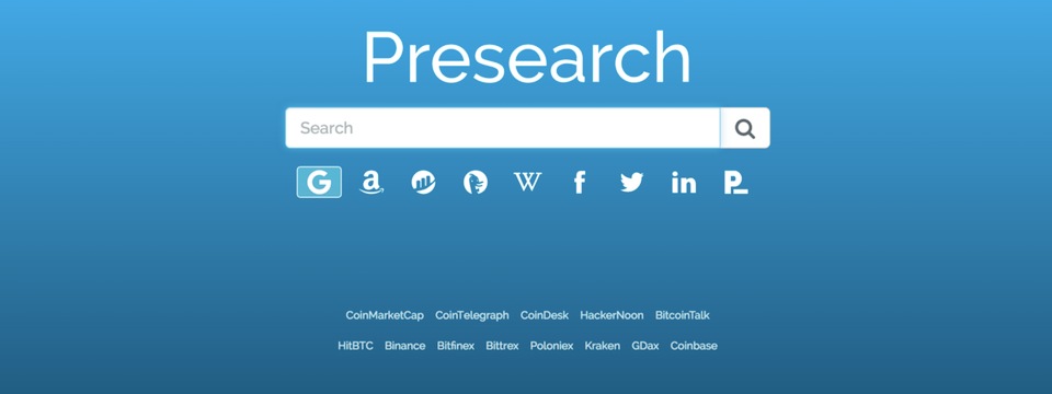 [Review Altcoin] Presearch (PRS): Lại thêm một đối thủ của Google?