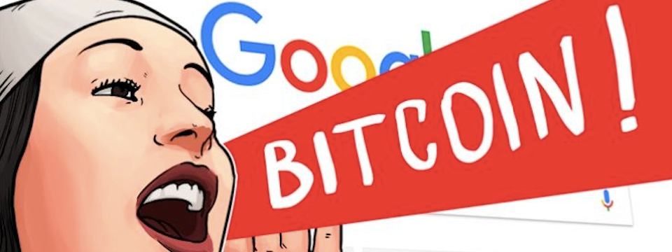 Lượng Google từ khoá "Bitcoin" đã chạm đáy của tháng 10 năm ngoái