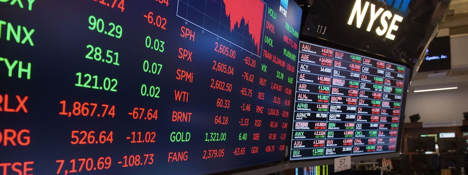 Thị trường chứng khoán cũng đang sấp mặt chẳng kém cryptocurrency