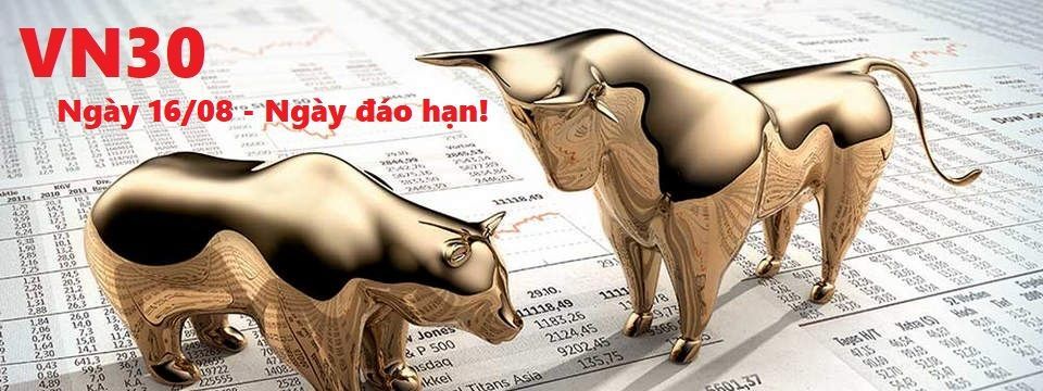 Phân tích phái sinh VN30 - Ngày 16/08 - Ngày đáo hạn!