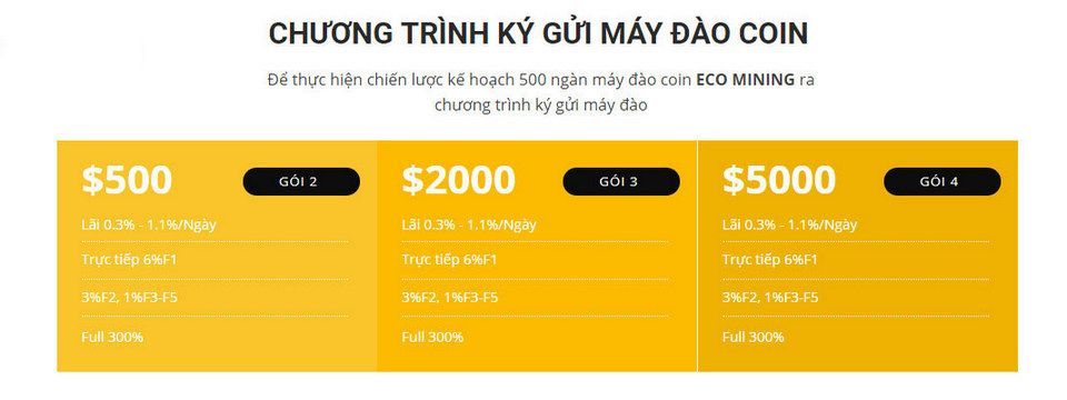 EcoMining - hậu duệ bầu trời Sky Mining