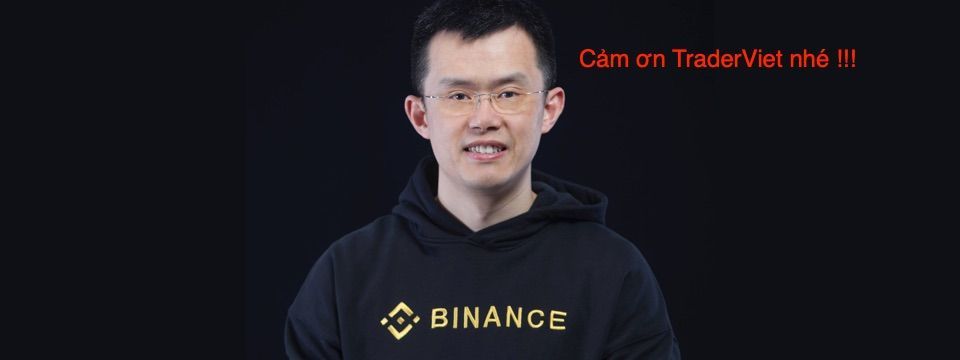 (Cực nóng) CZ Binance đăng tweet cảm ơn 1 bài viết trên TraderViet