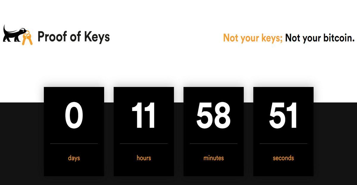 Proof of Key - Một sự kiện lớn của cộng đồng Crypto sắp diễn ra