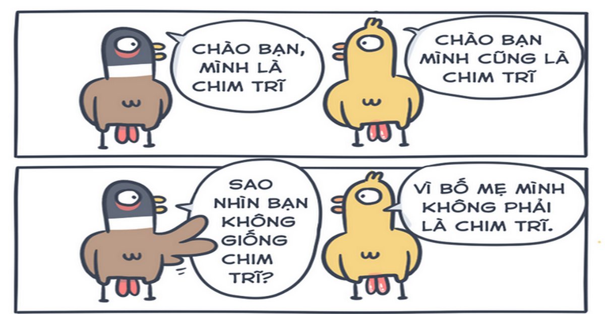 Hình ảnh vui vẻ: sự tích con chim trĩ