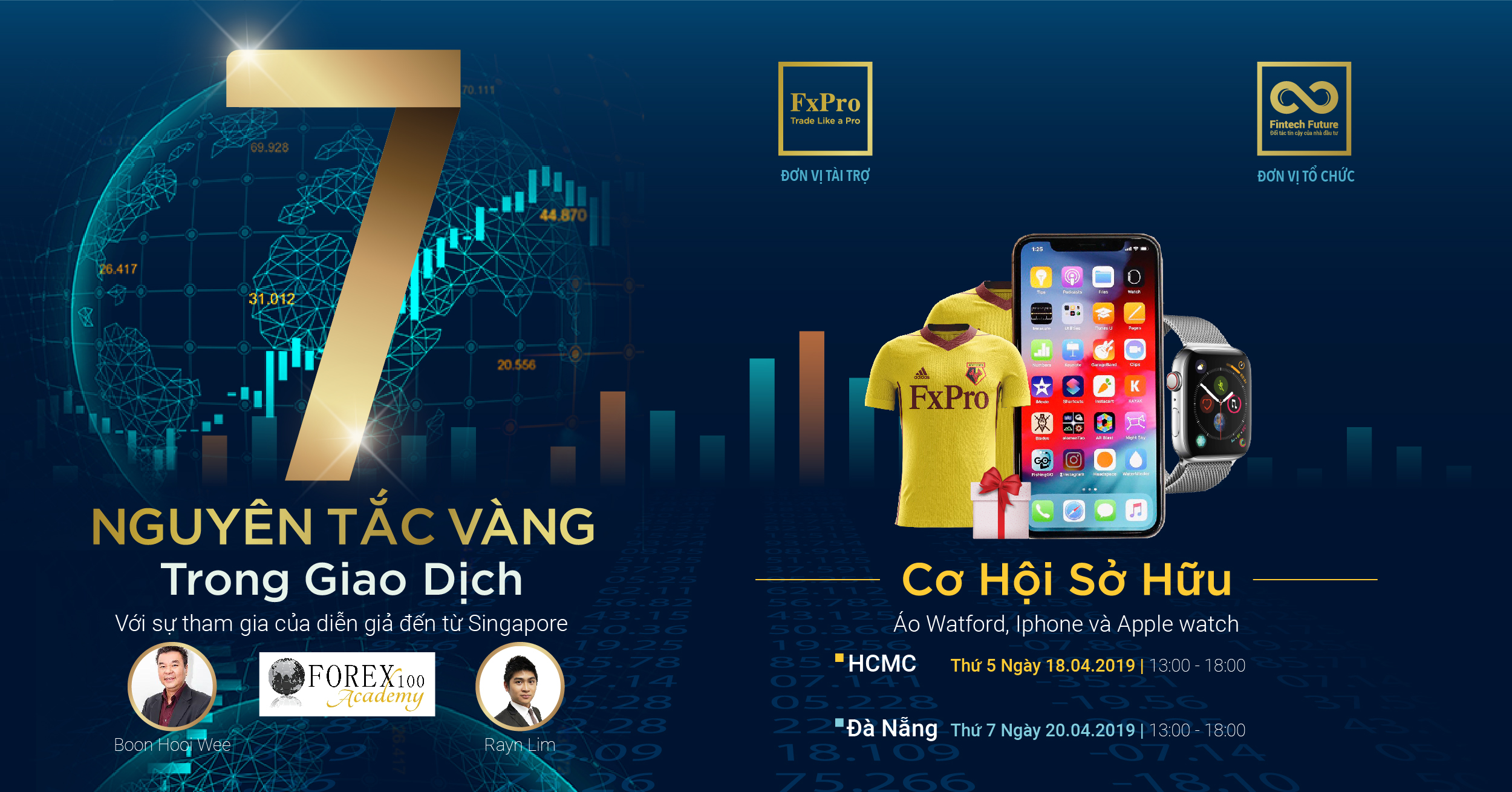 Nhận quà cực khủng khi tham dự Workshop do FxPro tài trợ dành cho cộng đồng Trader Đà Nẵng