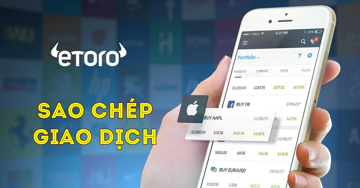 Hướng dẫn Sao Chép Giao Dịch eToro