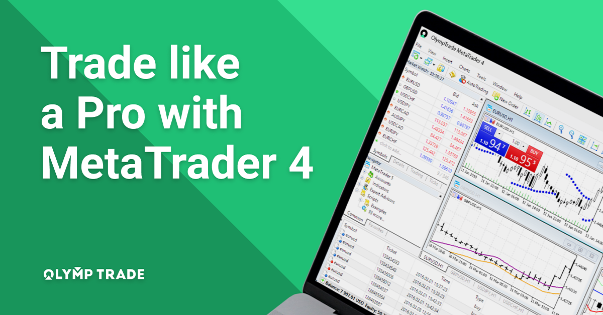Olymp Trade hiện đã hỗ trợ cho MetaTrader 4