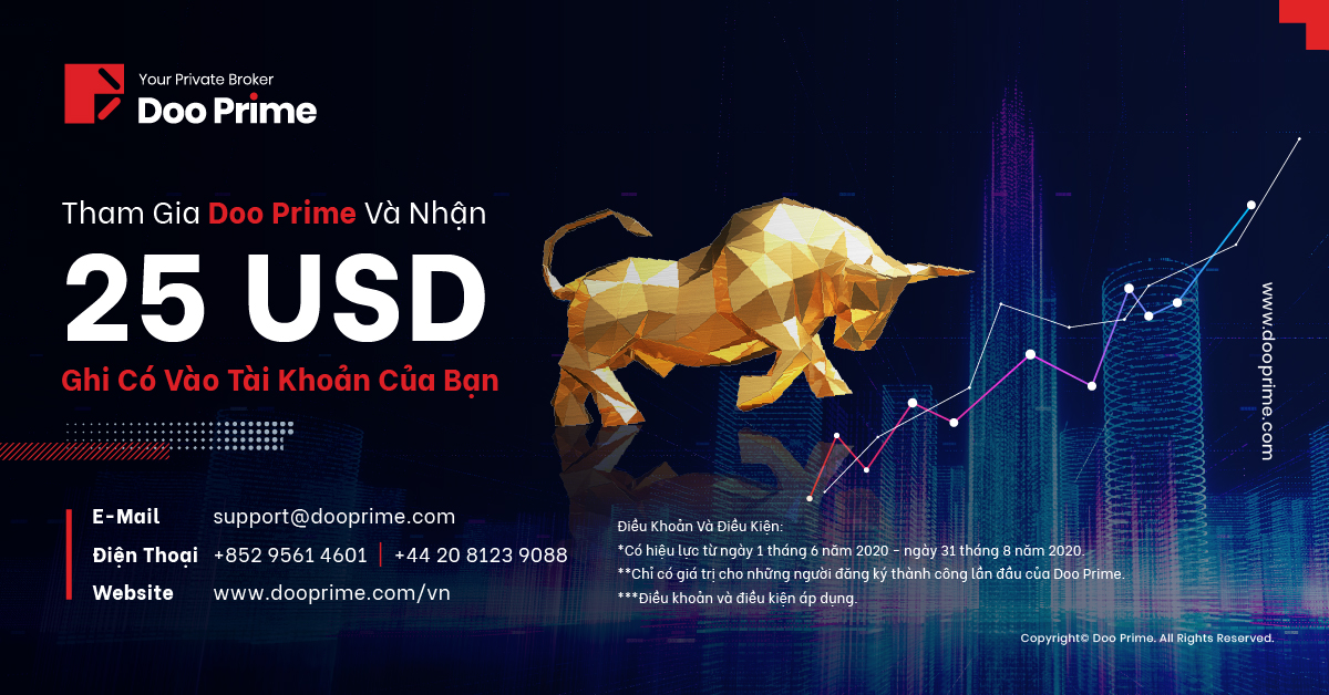 Điều khoản và điều kiện của chương trình thưởng tín dụng giao dịch chào mừng của Doo Prime