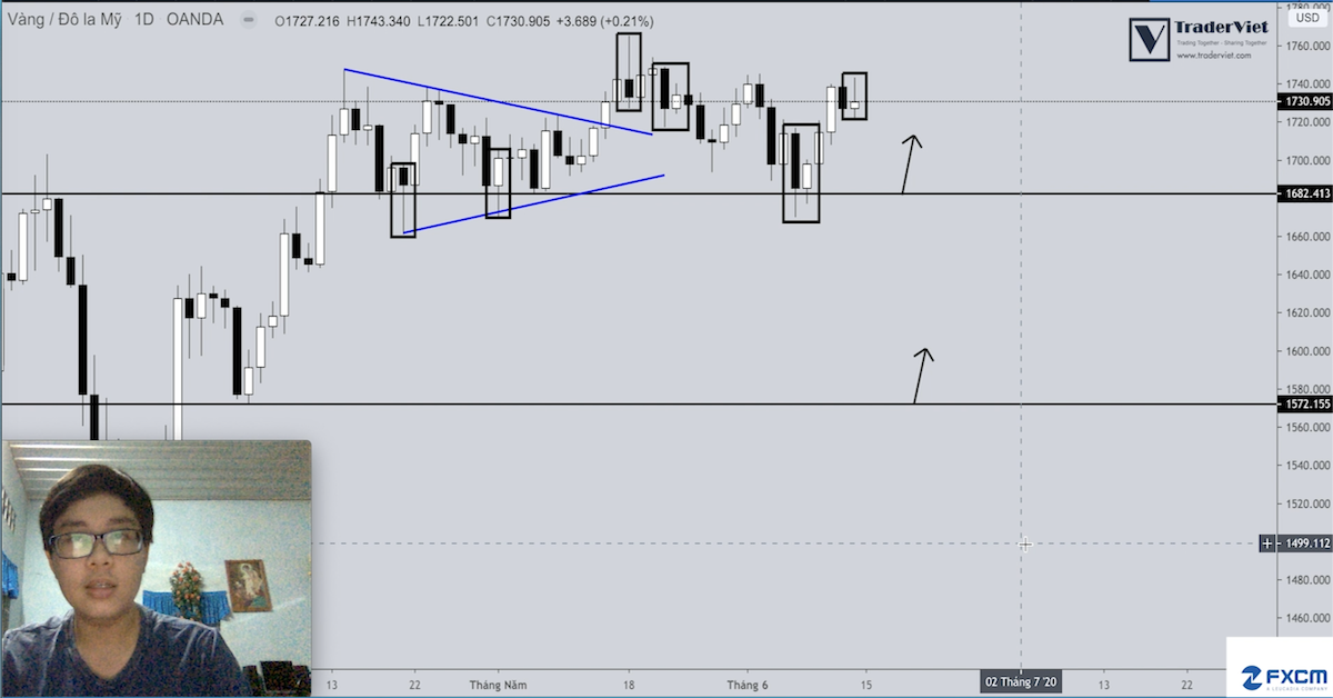 (Video) Phân Tích VÀNG-FOREX-BITCOIN Theo Price Action - Tuần 15/06-19/06