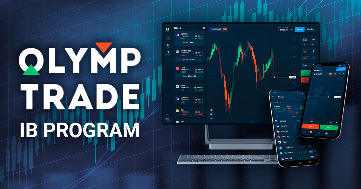 Cơ hội cùng Olymp Trade - Chương trình hợp tác IB tốt nhất trong ngành