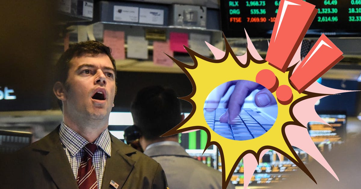 [SỐC] Trader bán nhầm 5 triệu cổ phiếu của Chủ tịch công ty do lỗi "FAT-FINGER" và cái kết!