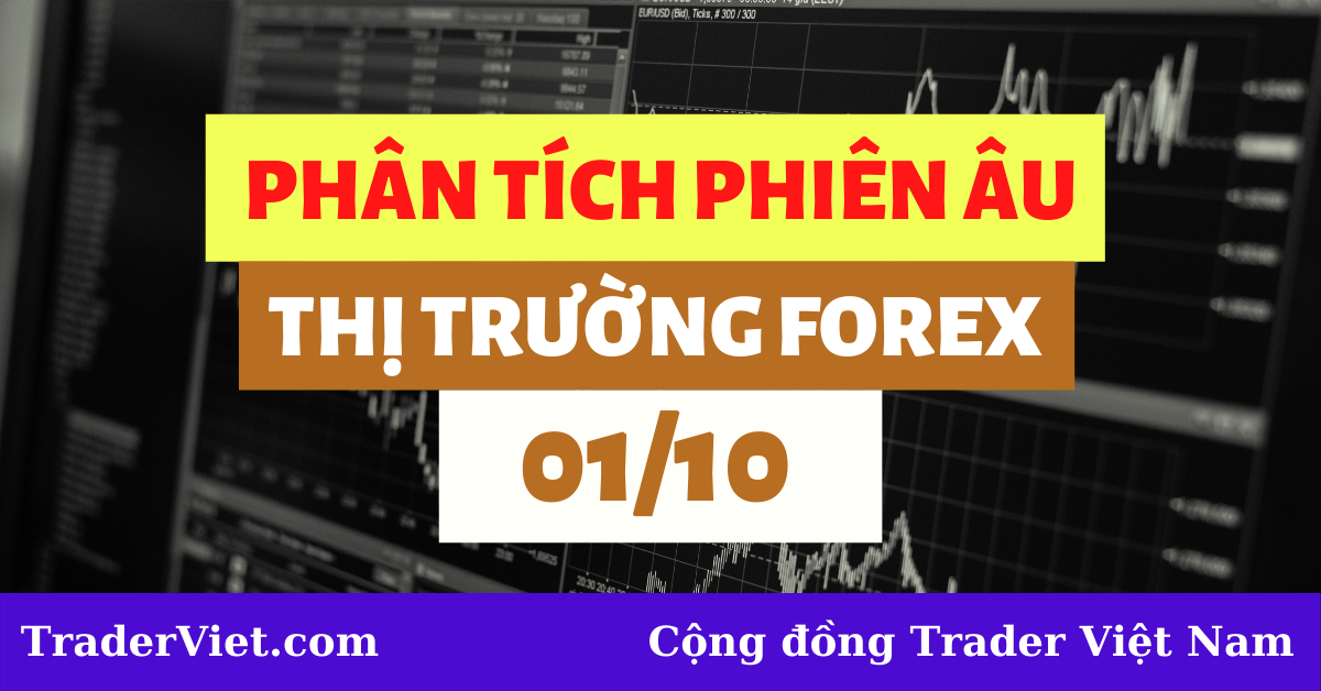 Phân tích FOREX phiên Âu ngày 01/10 - Một số mô hình và vùng giá cần lưu ý