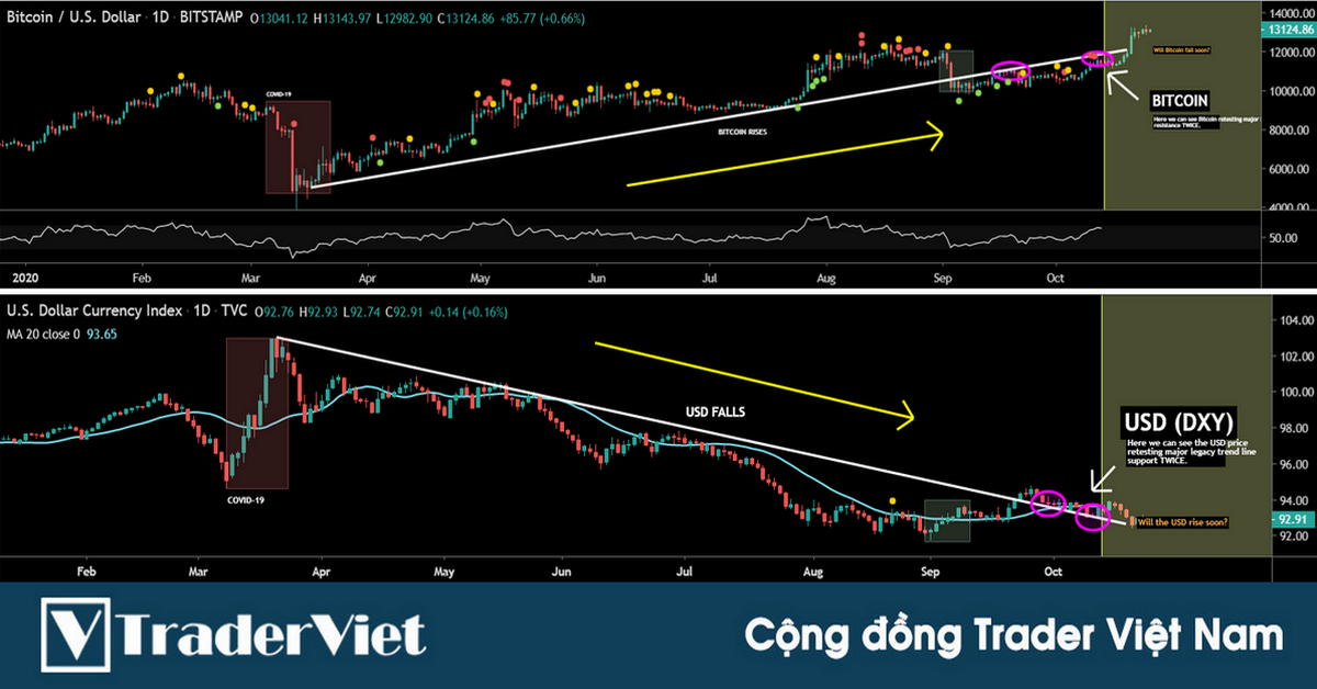Tại sao các nhà giao dịch crypto nên quan tâm đến xu hướng của đồng USD?