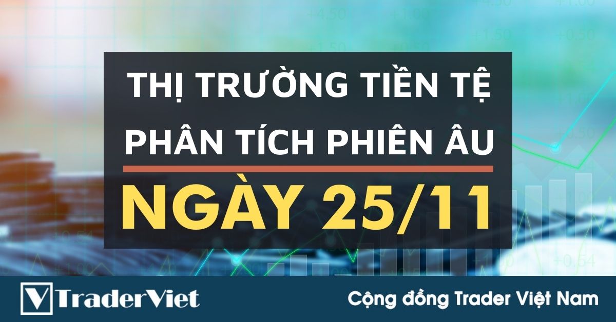 Phân tích Forex phiên Âu ngày 25/11 - Một số mô hình và vùng giá cần lưu ý