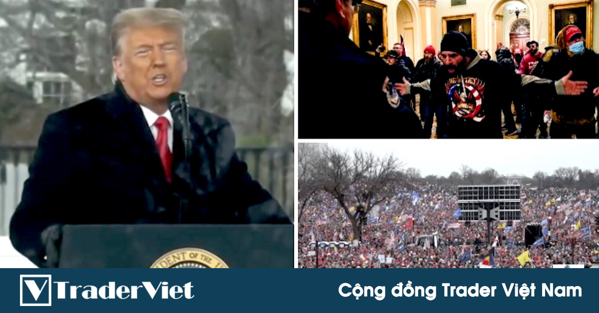 Tin nóng tài chính đầu ngày 07/01 - Biến "căng" tại Hoa Kỳ khi Điện Capitol bị "thất thủ"!