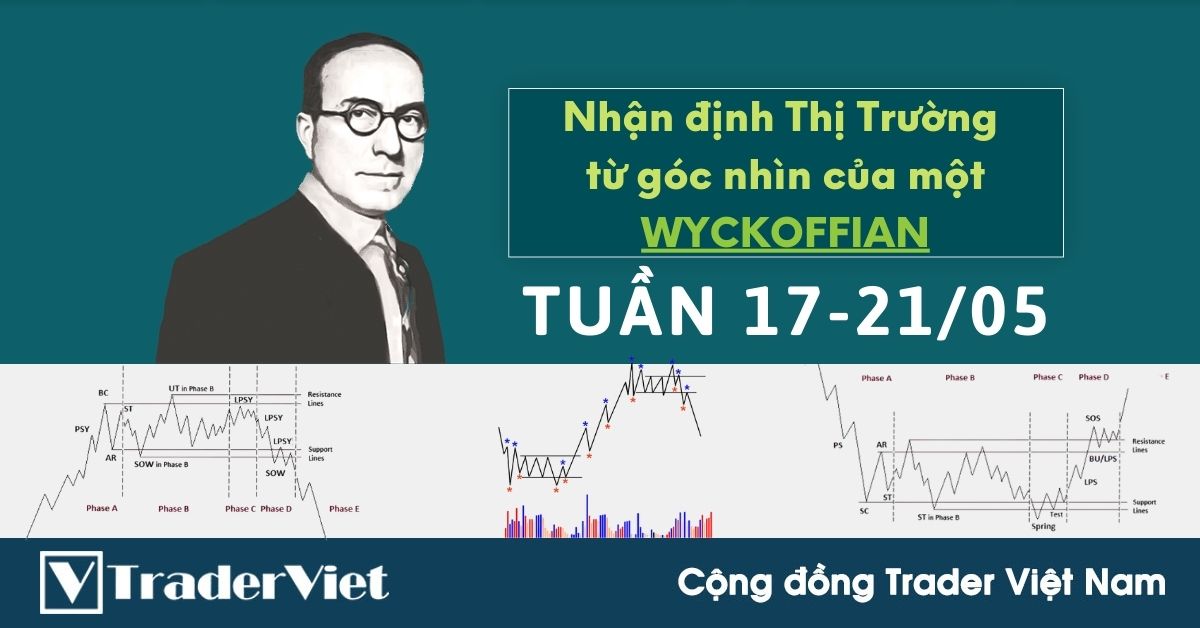 Nhận định Thị Trường theo phương pháp Wyckoff - Tuần 17-21/5: Góc nhìn từ một Wyckoffian