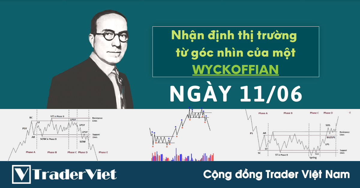Nhận định Thị Trường dưới góc nhìn của một Wyckoffian - Ngày 11/6: Trở mặt?