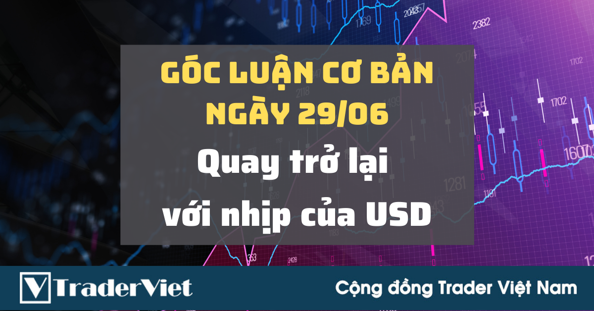 Góc Luận Cơ bản 29/06: Quay trở lại với nhịp của USD